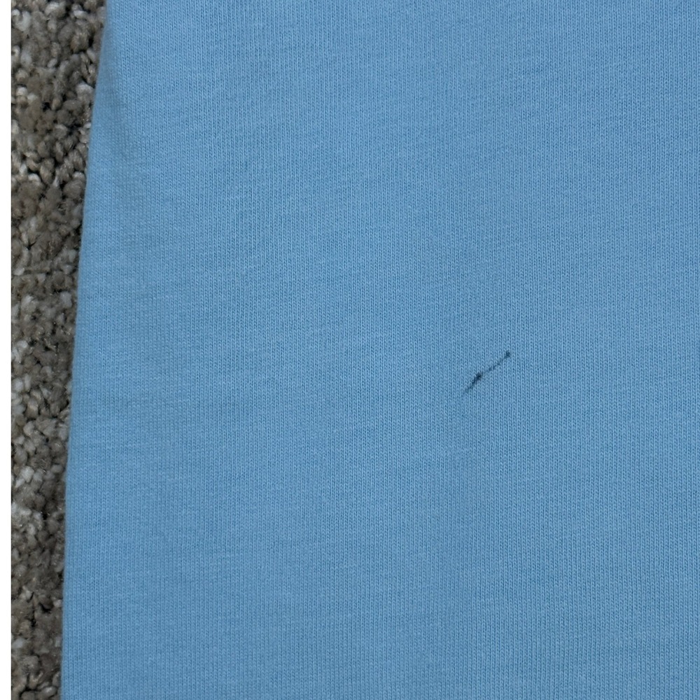 Vineyard Vines Mens T-Shirt Tropical Pineapple Whale Pocket Medium Blue Cotton - Picture 5 of 11